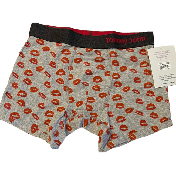 Tommy John Lips Boxer Briefs Small NWT - Picture 1 of 7